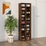 Brown oak plywood shoe rack 54x34x183 cm by vidaXL, Shoe racks and shoe organizers - Ref: Foro24-815302, Price: 199,61 €, Dis...