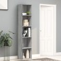 Sonoma gray plywood shelving 40x30x189 cm by vidaXL, Bookcases and shelves - Ref: Foro24-815436, Price: 56,39 €, Discount: %