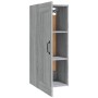 Sonoma gray engineered wood hanging cabinet 35x34x90 cm by vidaXL, Lockers and storage cabinets - Ref: Foro24-817454, Price: ...