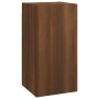 Brown oak engineered wood TV cabinet 30.5x30x60 cm by vidaXL, TV Furniture - Ref: Foro24-815745, Price: 40,99 €, Discount: %