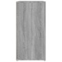 Zapatero de madera contrachapada gris Sonoma 60x35x70 cm de vidaXL, Zapateros y organizadores de calzado - Ref: Foro24-816009...