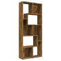 Smoked oak plywood shelf 67x24x161cm by vidaXL, Bookcases and shelves - Ref: Foro24-815501, Price: 80,03 €, Discount: %