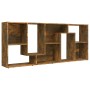 Smoked oak plywood shelf 67x24x161cm by vidaXL, Bookcases and shelves - Ref: Foro24-815501, Price: 80,03 €, Discount: %