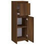 Armario de baño madera contrachapada roble marrón 30x30x95 cm de vidaXL, Muebles de baño - Ref: Foro24-815554, Precio: 48,99 ...