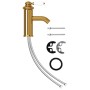 Grifo para lavabo de baño dorado 130x180 mm de vidaXL, Grifos - Ref: Foro24-149072, Precio: 38,88 €, Descuento: %