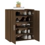 Brown oak plywood shoe cabinet 60x35x70 cm by vidaXL, Shoe racks and shoe organizers - Ref: Foro24-816010, Price: 89,90 €, Di...