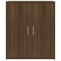 Brown oak plywood shoe cabinet 60x35x70 cm by vidaXL, Shoe racks and shoe organizers - Ref: Foro24-816010, Price: 89,90 €, Di...