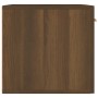 Oak brown engineered wood wall cabinet 60x36.5x35 cm by vidaXL, Lockers and storage cabinets - Ref: Foro24-817599, Price: 35,...