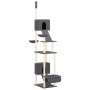 Árbol rascador para gatos suelo a techo gris oscuro 277-303 cm de vidaXL, Mobiliario para gatos - Ref: Foro24-171614, Precio:...