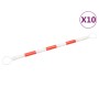 Retractable bars for traffic cones 10 pcs ABS 116-197 cm by vidaXL, Road and traffic signs - Ref: Foro24-153110, Price: 50,41...