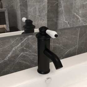 Black bathroom sink faucet 130x180 mm by vidaXL, Faucets - Ref: Foro24-149071, Price: 30,06 €, Discount: %