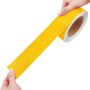 Yellow PVC reflective adhesive tape 5 cm x 20 m by vidaXL, Road and traffic signs - Ref: Foro24-153115, Price: 14,10 €, Disco...