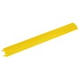 Floor cable protector ramp 2 pcs yellow 98.5 cm by vidaXL, Road and traffic signs - Ref: Foro24-153108, Price: 29,68 €, Disco...