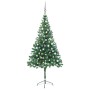 Künstlicher Weihnachtsbaum mit Lichtern und Kugeln 564 Zweige 180 cm von vidaXL, Weihnachtsbäume - Ref: Foro24-3077661, Preis...