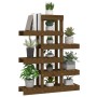 Soporte plantas madera maciza pino marrón miel 85x25x109,5 cm de vidaXL, Soportes para macetas - Ref: Foro24-822090, Precio: ...