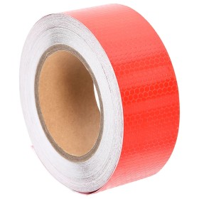 Red PVC reflective adhesive tape 5 cm x 20 m by vidaXL, Road and traffic signs - Ref: Foro24-153114, Price: 14,99 €, Discount: %