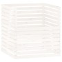 Compostador de madera maciza de pino blanco 100x100x102 cm de vidaXL, Compostadores - Ref: Foro24-822193, Precio: 123,26 €, D...