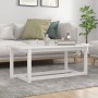 Couchtisch aus massivem weißem Kiefernholz, 110 x 55 x 45 cm von vidaXL, Couchtisch - Ref: Foro24-822168, Preis: 76,13 €, Rab...