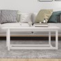 Solid white pine wood coffee table 110x55x45 cm by vidaXL, Coffee table - Ref: Foro24-822168, Price: 76,13 €, Discount: %