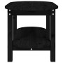 Mesa de centro de madera maciza de pino negro 80x45x45 cm de vidaXL, Mesas de centro - Ref: Foro24-822296, Precio: 65,99 €, D...