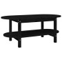 Mesa de centro de madera maciza de pino negro 110x55x45 cm de vidaXL, Mesas de centro - Ref: Foro24-822291, Precio: 92,99 €, ...