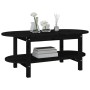 Mesa de centro de madera maciza de pino negro 110x55x45 cm de vidaXL, Mesas de centro - Ref: Foro24-822291, Precio: 92,99 €, ...