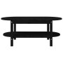 Mesa de centro de madera maciza de pino negro 110x55x45 cm de vidaXL, Mesas de centro - Ref: Foro24-822291, Precio: 92,99 €, ...