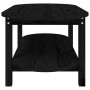 Mesa de centro de madera maciza de pino negro 110x55x45 cm de vidaXL, Mesas de centro - Ref: Foro24-822291, Precio: 92,99 €, ...