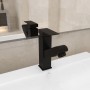 Grifo de lavabo de baño con función extraíble negro 157x172 mm de vidaXL, Grifos - Ref: Foro24-149076, Precio: 35,57 €, Descu...