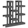 Soporte para plantas madera maciza pino gris 104,5x25x109,5 cm de vidaXL, Soportes para macetas - Ref: Foro24-822094, Precio:...