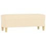 Cream fabric bench 100x35x41 cm by vidaXL, Banks - Ref: Foro24-349377, Price: 65,26 €, Discount: %