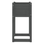 Planter 2 units solid gray pine wood 40x40x81 cm by vidaXL, Pots and planters - Ref: Foro24-822127, Price: 75,99 €, Discount: %