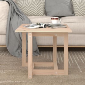 Solid pine wood coffee table 50x50x45 cm by vidaXL, Coffee table - Ref: Foro24-822172, Price: 40,99 €, Discount: %