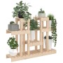 Solid pine wood plant stand 104.5x25x77.5 cm by vidaXL, Pot stands - Ref: Foro24-822097, Price: 83,16 €, Discount: %