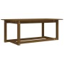 Mesa de centro madera maciza de pino marrón miel 110x55x45 cm de vidaXL, Mesas de centro - Ref: Foro24-822170, Precio: 56,29 ...