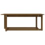 Mesa de centro madera maciza de pino marrón miel 110x55x45 cm de vidaXL, Mesas de centro - Ref: Foro24-822170, Precio: 56,29 ...