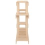 Solid pine wood plant stand 104.5x25x77.5 cm by vidaXL, Pot stands - Ref: Foro24-822097, Price: 83,16 €, Discount: %