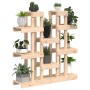 Solid pine wood plant stand 104.5x25x109.5 cm by vidaXL, Pot stands - Ref: Foro24-822092, Price: 112,99 €, Discount: %