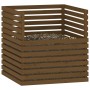 Solid pine wood composter in honey brown color, 100x100x102 cm. by vidaXL, Composters - Ref: Foro24-822195, Price: 182,38 €, ...