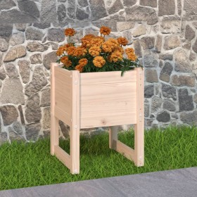 Solid pine wood planter 40x40x52.5 cm by vidaXL, Pots and planters - Ref: Foro24-822107, Price: 37,99 €, Discount: %