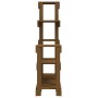 Solid wood plant support honey brown pine 92x25x97 cm by vidaXL, Pot stands - Ref: Foro24-822105, Price: 83,28 €, Discount: %