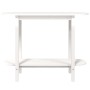 Solid white pine wood console table 110x40x80 cm by vidaXL, Coffee table - Ref: Foro24-822298, Price: 79,99 €, Discount: %