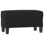 Banco de cuero sintético negro 70x35x41 cm de vidaXL, Bancos - Ref: Foro24-349439, Precio: 56,54 €, Descuento: %