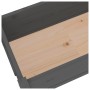 Solid gray pine wood planter 78x40x81 cm by vidaXL, Pots and planters - Ref: Foro24-822134, Price: 63,99 €, Discount: %