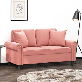 Decorative cushions 2 pcs pink velvet 40x40 cm by vidaXL, Cushions - Ref: Foro24-349488, Price: 19,99 €, Discount: %