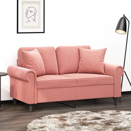 Decorative cushions 2 pcs pink velvet 40x40 cm by vidaXL, Cushions - Ref: Foro24-349488, Price: 19,97 €, Discount: %