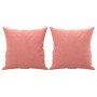 Decorative cushions 2 pcs pink velvet 40x40 cm by vidaXL, Cushions - Ref: Foro24-349488, Price: 19,97 €, Discount: %