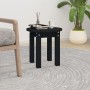 Solid black pine wood coffee table Ø35x35 cm by vidaXL, Coffee table - Ref: Foro24-822341, Price: 28,64 €, Discount: %