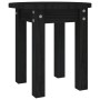 Couchtisch aus massivem schwarzem Kiefernholz Ø35x35 cm von vidaXL, Couchtisch - Ref: Foro24-822341, Preis: 28,64 €, Rabatt: %