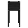 Jardinera madera maciza de pino negro 40x40x81 cm de vidaXL, Maceteros y jardineras - Ref: Foro24-822130, Precio: 44,39 €, De...